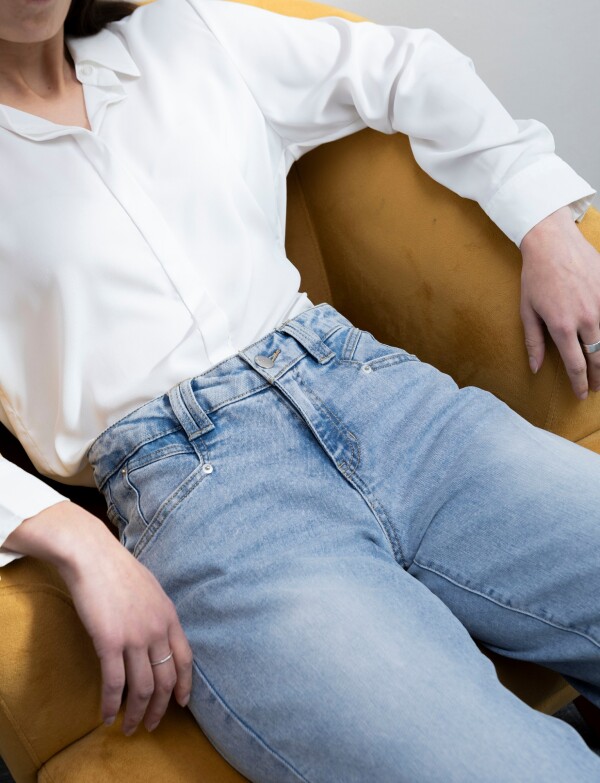 Jean Midrise Wide Leg JEAN