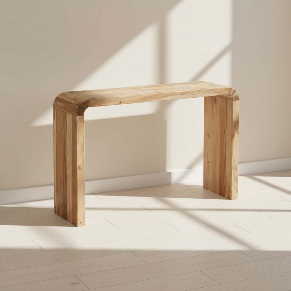 CONSOLA - MADERA-ACACIA NATURAL-BEIGE ARCO NATURAL 