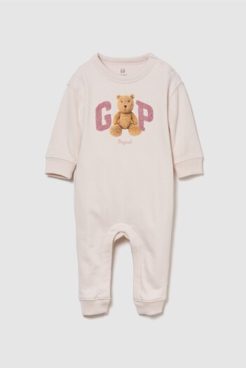 Pijama Logo Gap Bebé Barely Pink
