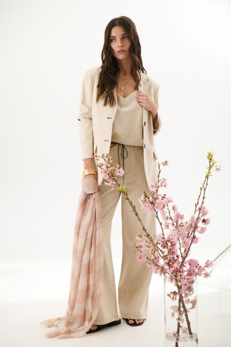 BLAZER LINO ART - BEIGE 