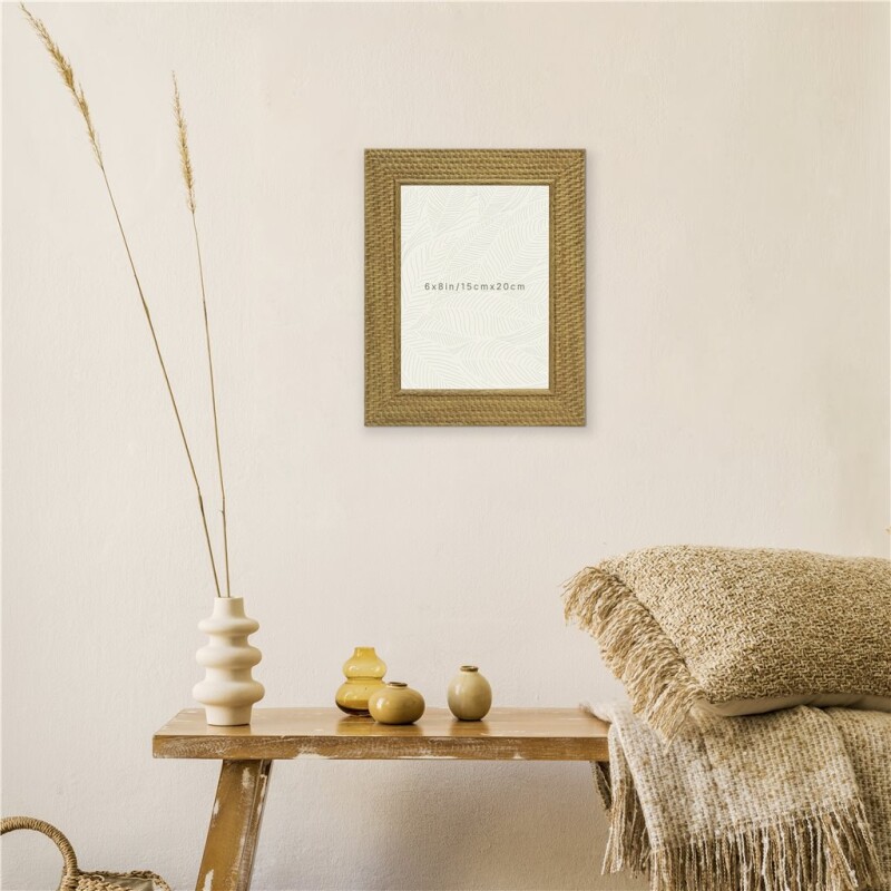 PORTARRETRATO PS 15x20CM SIMIL RATTAN PORTARRETRATO PS 15x20CM SIMIL RATTAN