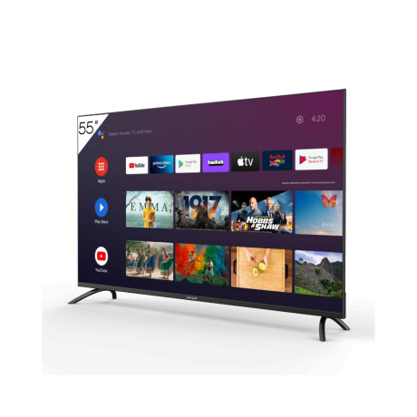 Smart tv aiwa 58' ultra hd 4k | androidtv | chromecast built-in Negro