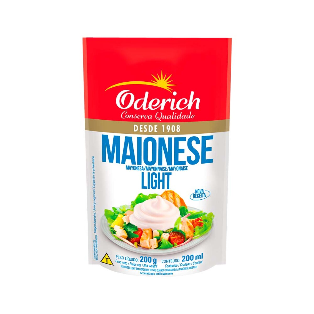 Mayonesa Light Oderich 200g 