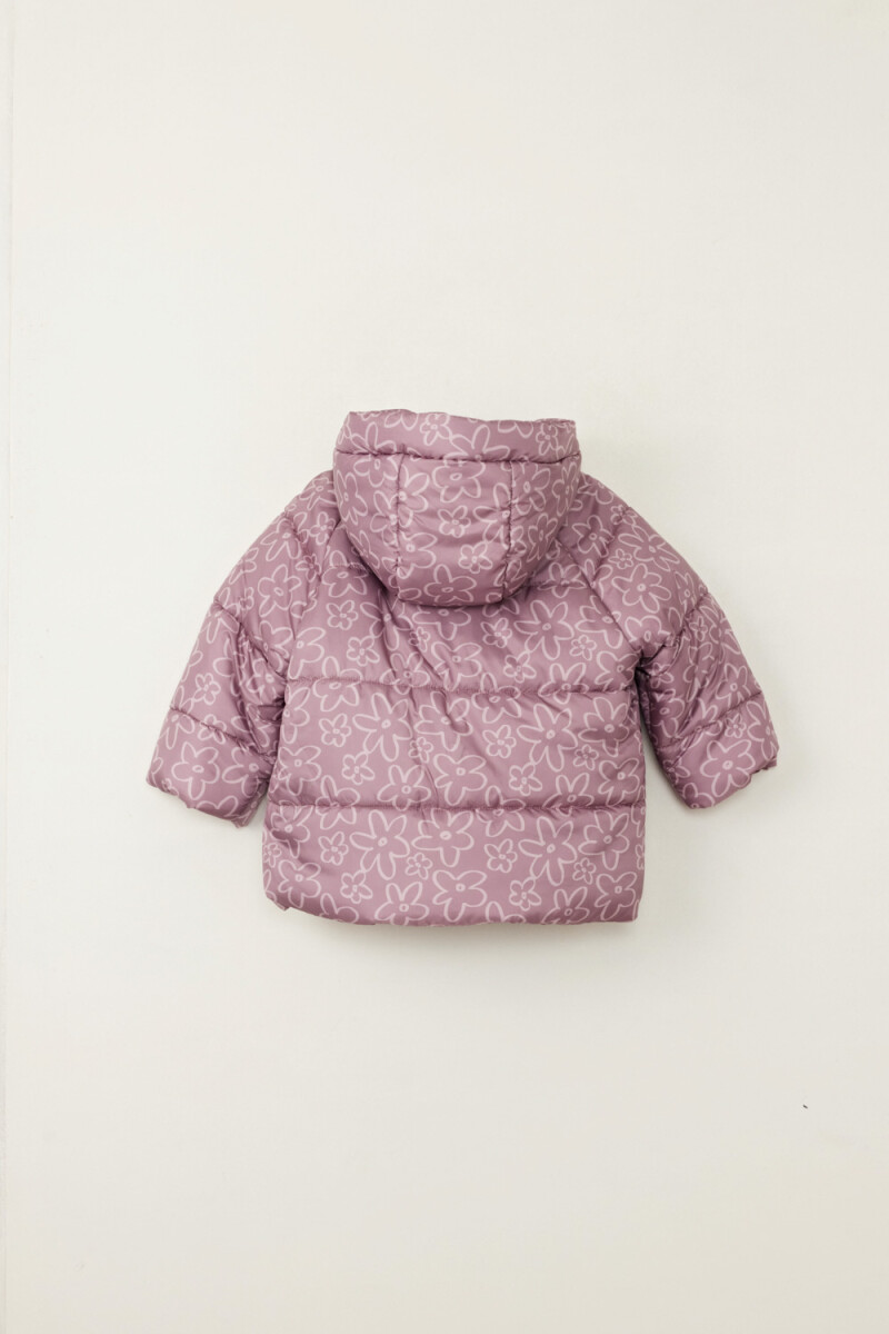Campera abrigo Violeta