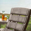 Silla de Jardín con Apoyabrazos Rimax Barú Mocca Silla de Jardín con Apoyabrazos Rimax Barú Mocca