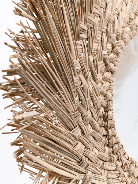 ESPEJO SEAGRASS BEIGE