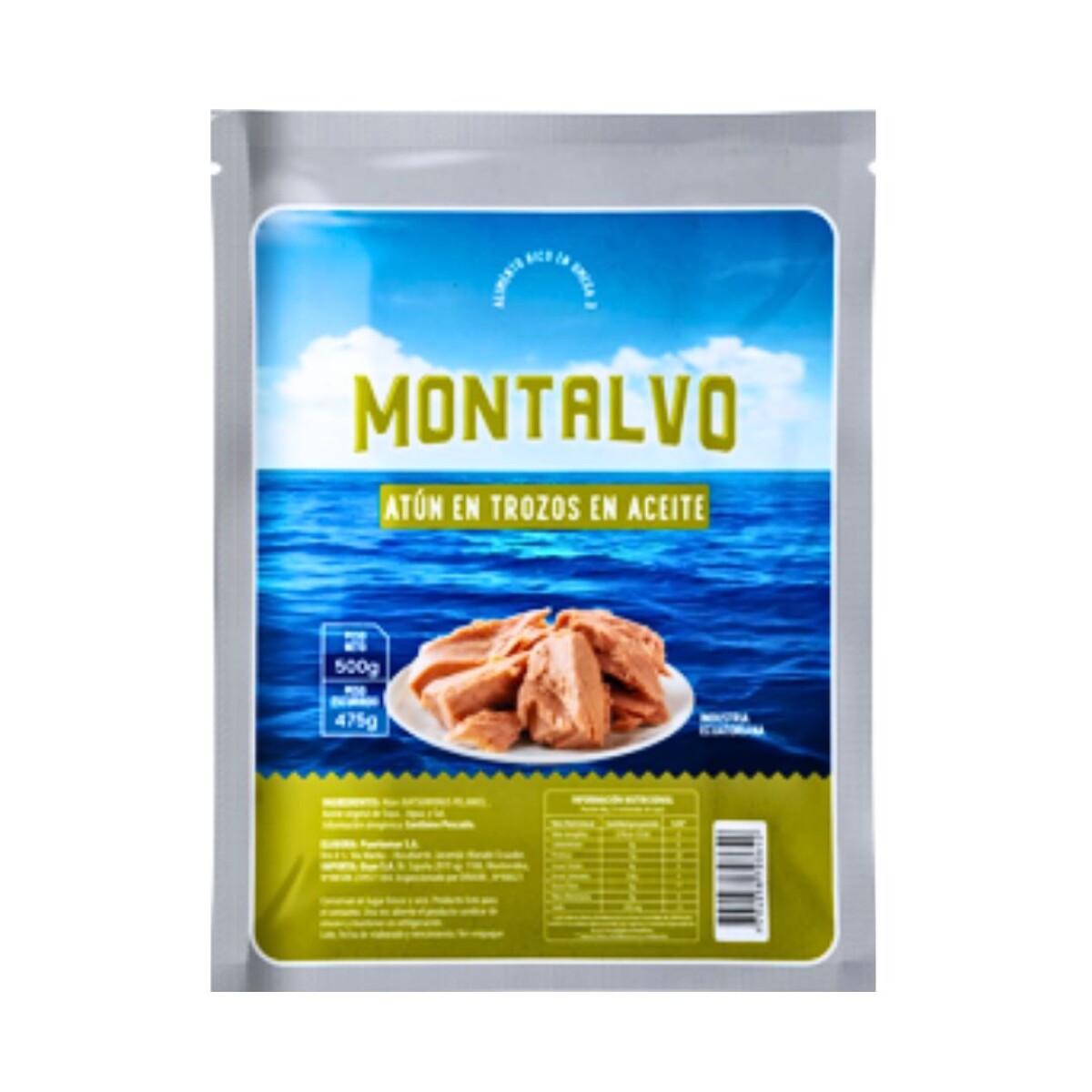 Atún en Aceite en Trozos Montalvo - 500 g 