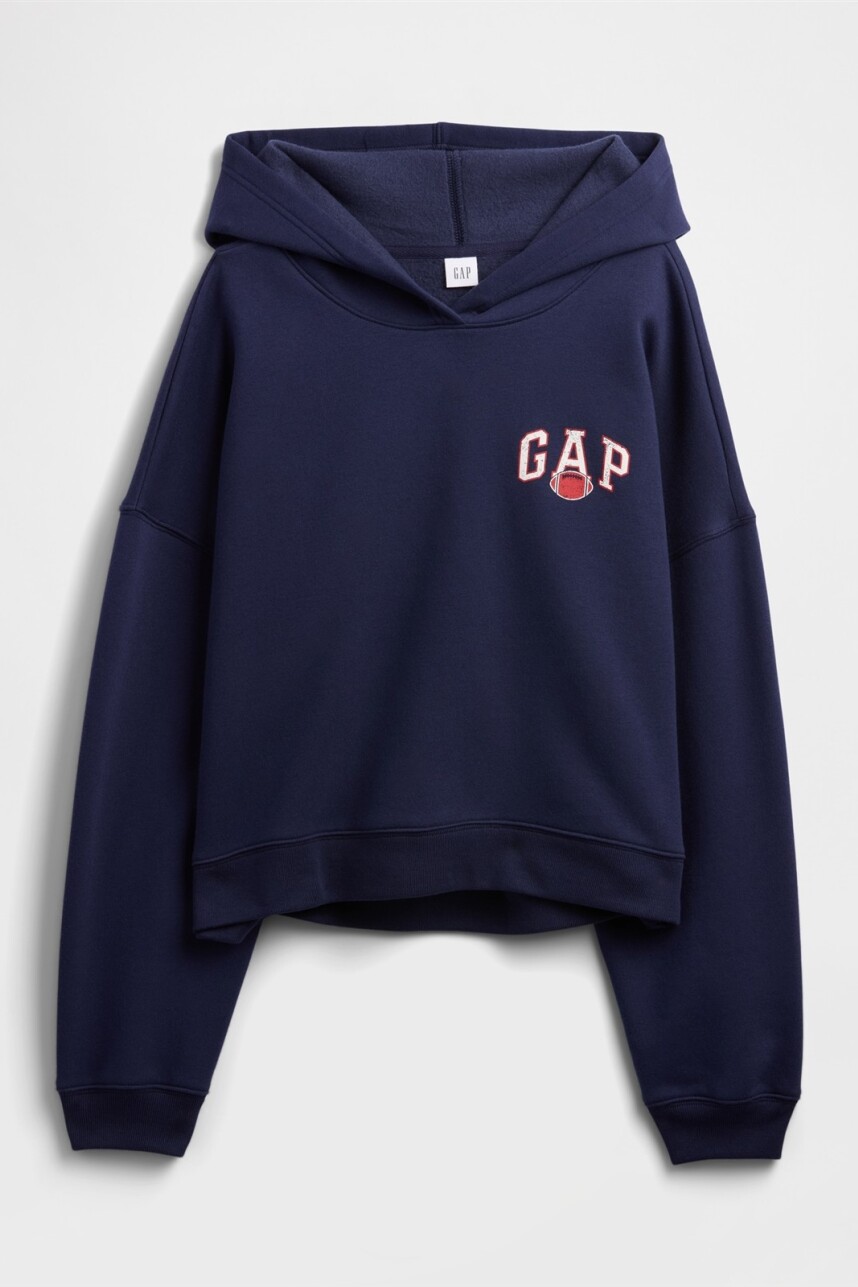 Canguro Logo Gap Mujer Navy Uniform