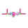 Barra de Juegos Bright Starts Busy Birdies ROSA