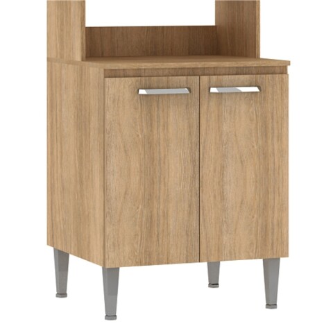 Mueble Multiusos Alacena Cocina 2 Estantes Microondas 4 puertas Múltiples Ambientes Línea Montreal - Carvale OUTLET Mueble Multiusos Alacena Cocina 2 Estantes Microondas 4 puertas Múltiples Ambientes Línea Montreal - Carvale OUTLET