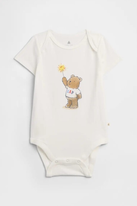 Body Grafico Bebé V2 New Off White