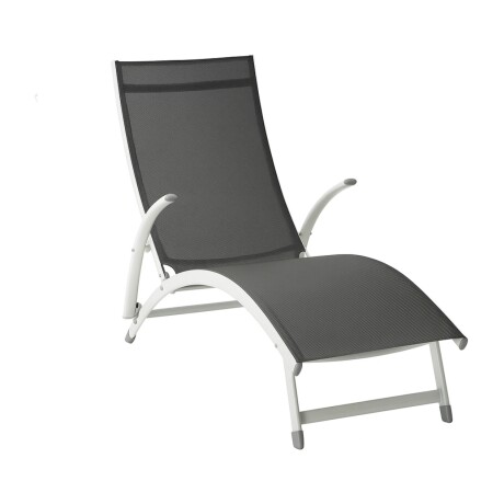 Reposera Aluminio Lounge Steel Grey Reposera Aluminio Lounge Steel Grey