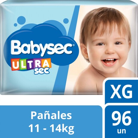 Pañales Babysec Ultrasec G X 96 Pañales Babysec Ultrasec G X 96