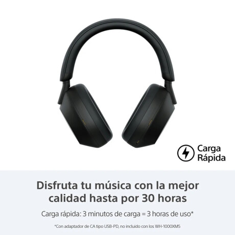 Auriculares Sony inalámbricos noise cancelling WH-1000XM5 Negro