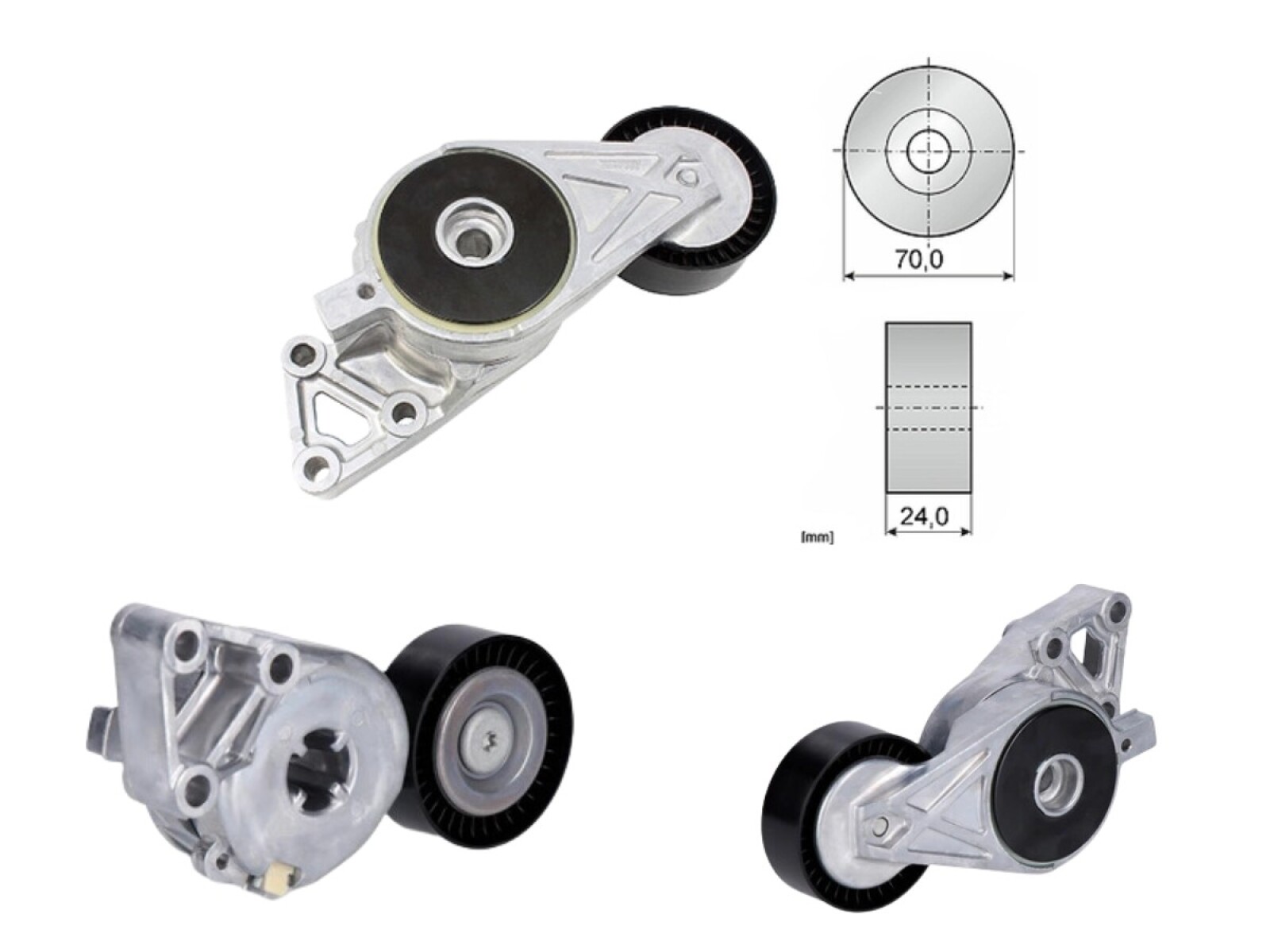 Tensor De La Correa Audi A3, Volks Golf/Bora/New Beetle 96-25 
