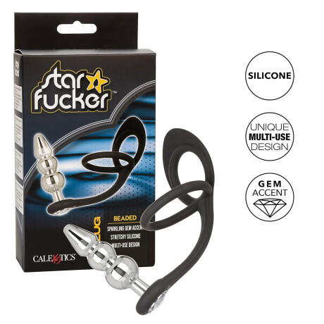 Star Fucker Beaded Plug Anal Star Fucker Beaded Plug Anal