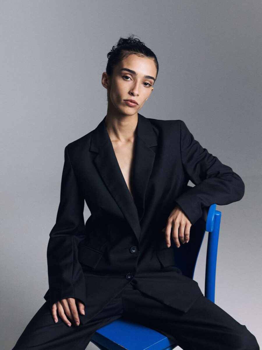 Blazer Zari - Black 