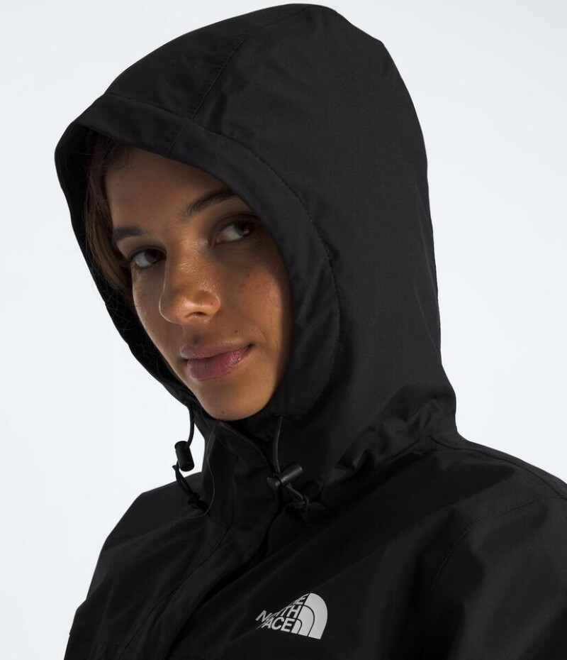 Campera Impermeable Antora mujer Tnf Black