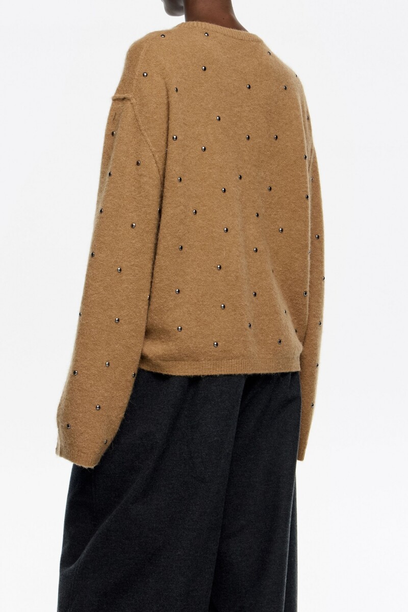 SWEATER TEJIDO Camel