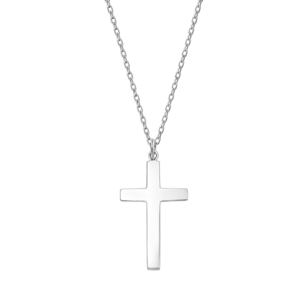 Dije Cruz -Plata 925 - Sin piedra- CP4776 - sinpiedra 