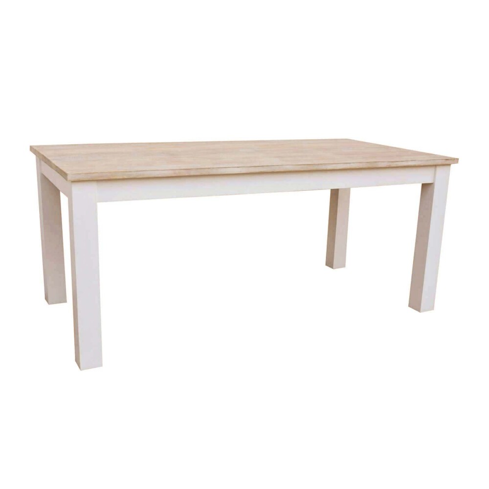 MESA DE COMEDOR MADERA-DE-MANGO NATURAL-BEIGE COSTA