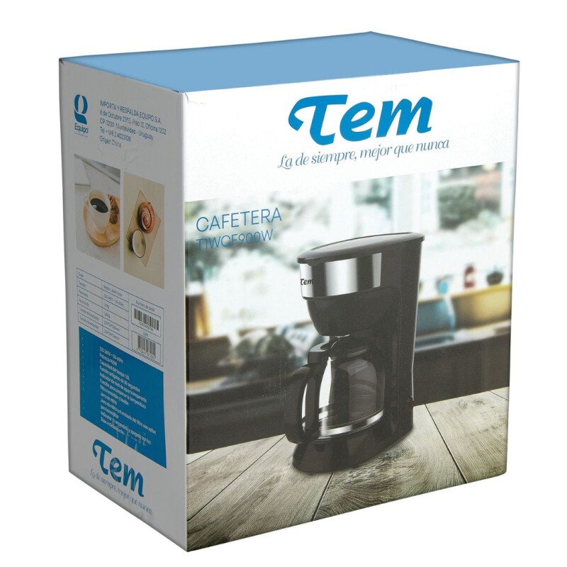 Cafetera por goteo TEM T1WCF900W7400 Cafetera por goteo TEM T1WCF900W7400