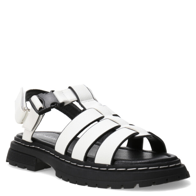 Sandalias de Niña MINI Miss Carol WASILLA franciscana Blanco