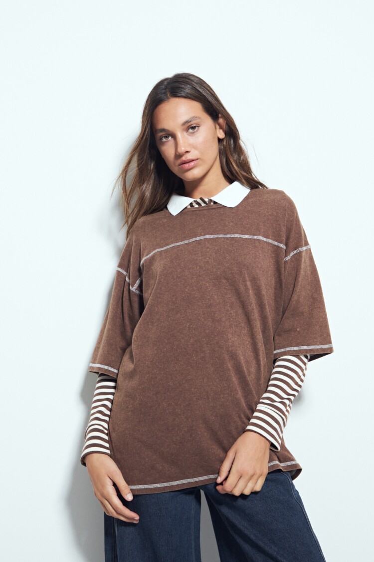 REMERA BALIURUS Chocolate