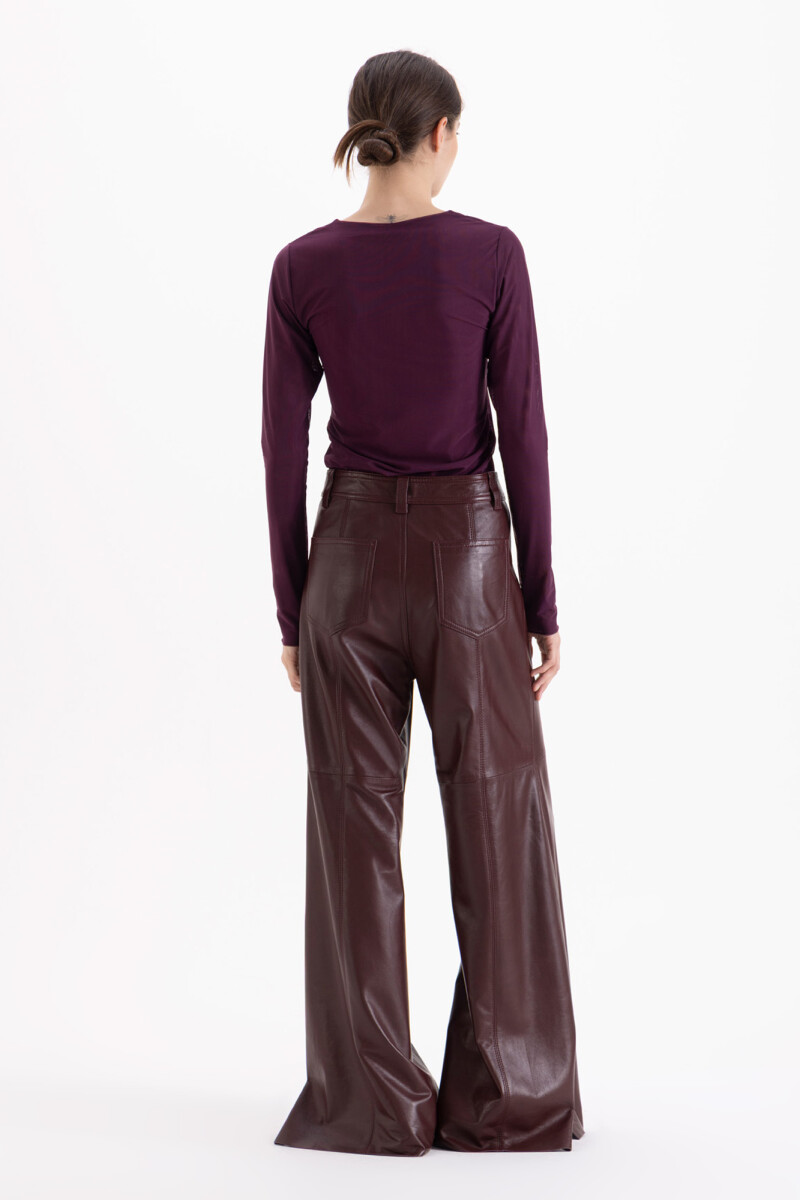 PANTALON RACHEL Bordo