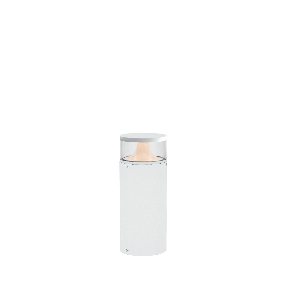 Luminaria Bolardo Exterior Kane Blanco 30 cm 