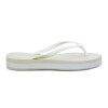 Tropical Brasil Ojota Quadradiha Flattaform De Mujer - Blanco Blanco
