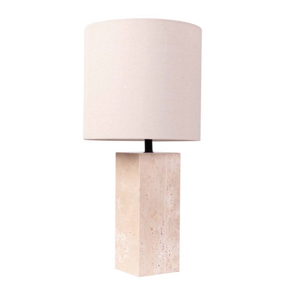 LAMPARA DE MESA MARMOL NATURAL-BEIGE ML234613