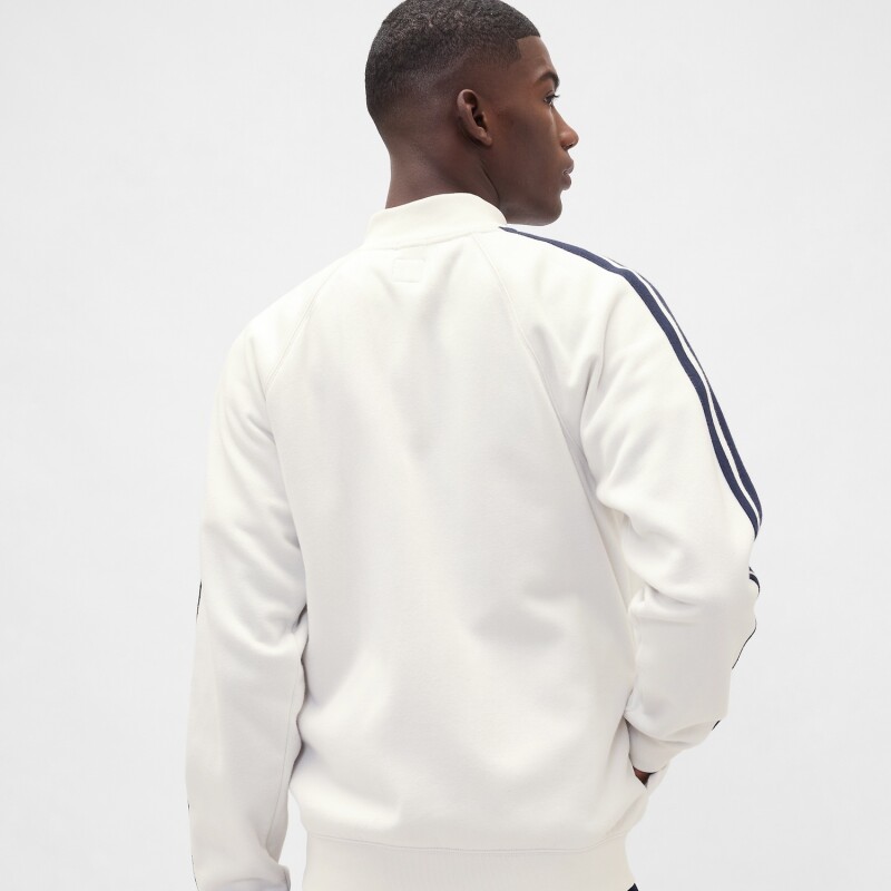 J - FM LOGO TRACK JACKET CARLS STONE