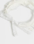Vinchas Textiles Con bordado Vincha Con Borlas - Blanco Crudo