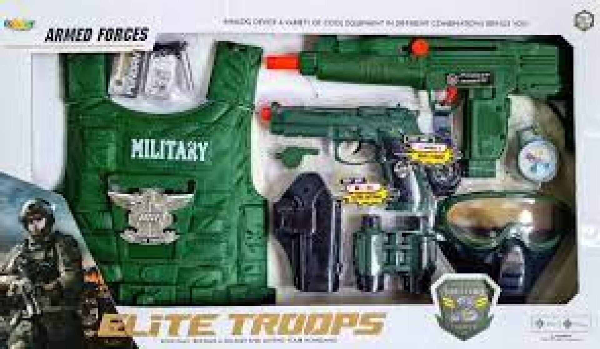 Set militar elite troops 