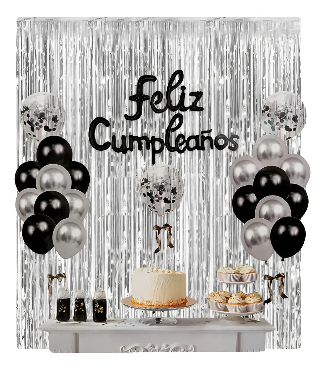 Set De Globos Y Decoracion Para Cumpleaños Unisex 