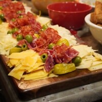 Picada y quesos