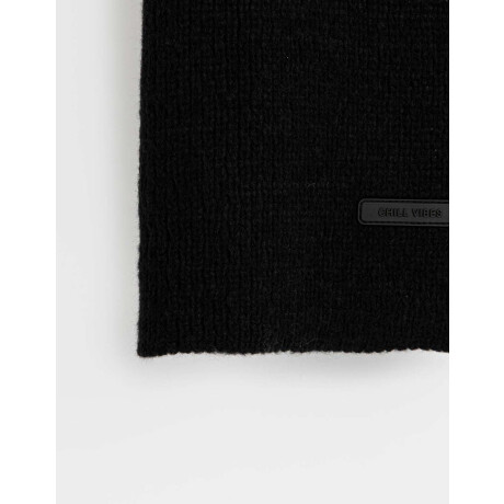 Bufanda De Lana Negro