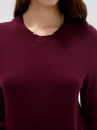 Sweater Tiral Cereza Oscuro