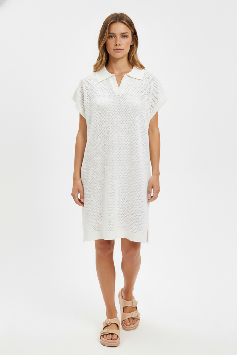 Vestido Sharly - Marfil / Off White 