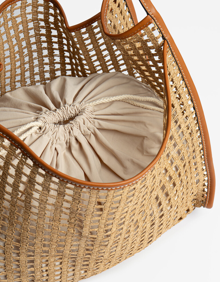 Shopper Cartera Formato Shopper Calada - Marron Suela