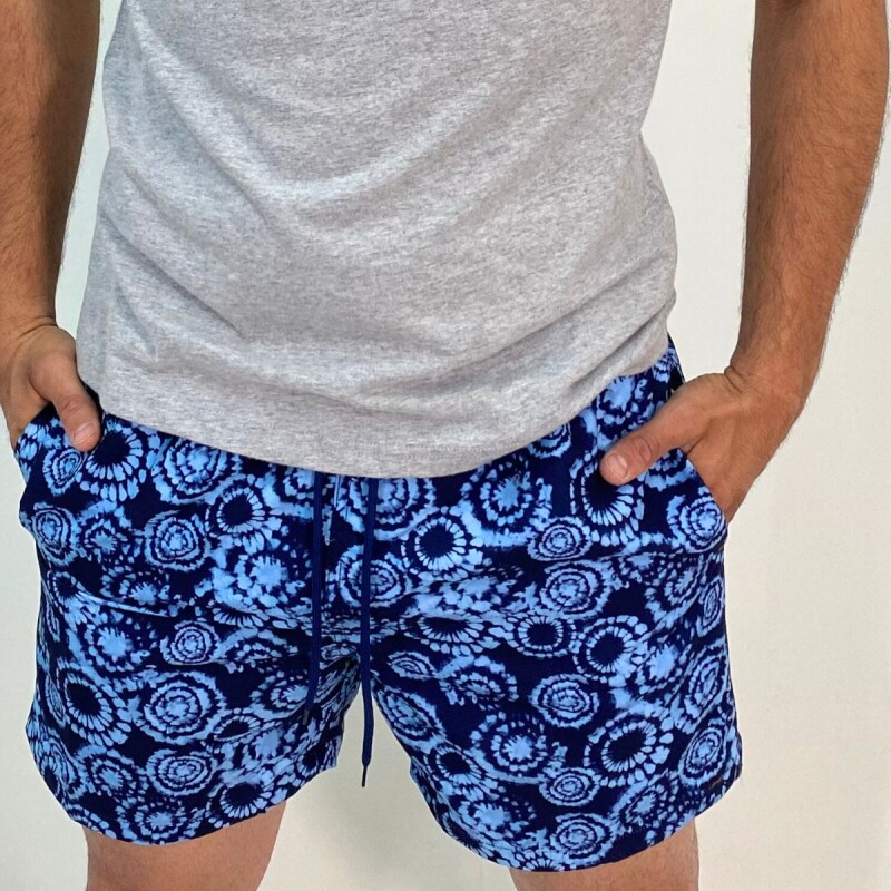 Short de baño Dante Tie Dye