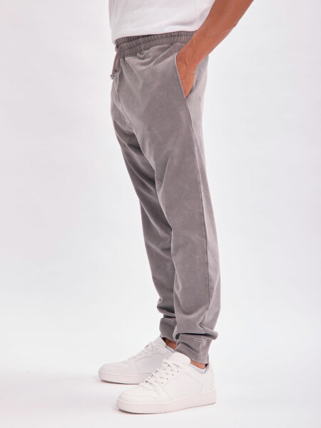 Pantalon deportivo jogger liviano Gris