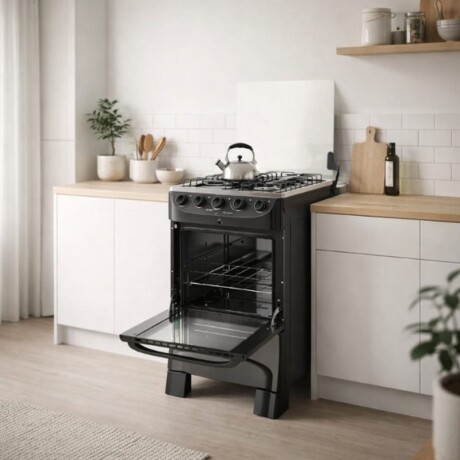COCINA ELDOM HESSE 4 HORNALLAS,COLOR NEGRO. COCINA ELDOM HESSE 4 HORNALLAS,COLOR NEGRO.