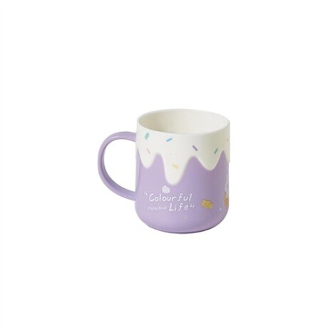 Vaso taza escolar helado Lila