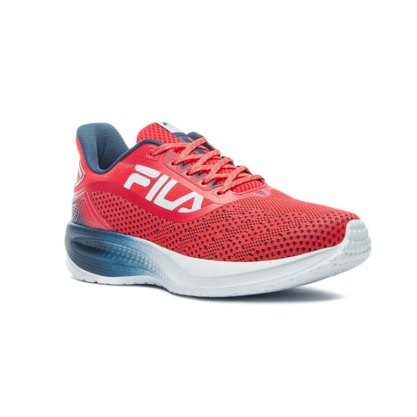 Fila Champion efecto rojo/marino/blanco Hombre Rojo-Marino