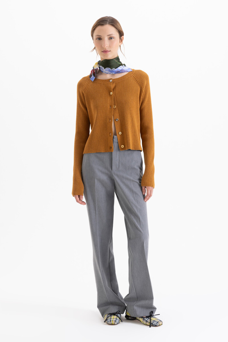 CARDIGAN LUNA Caramelo