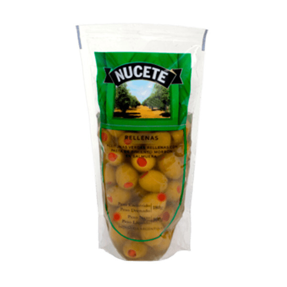 Nucete Aceitunas Verdes Rellenas 180g 