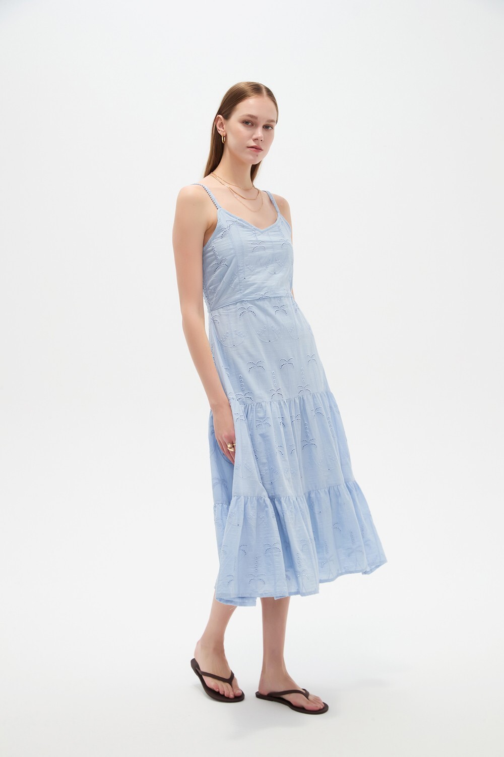 Vestido Mushita Celeste