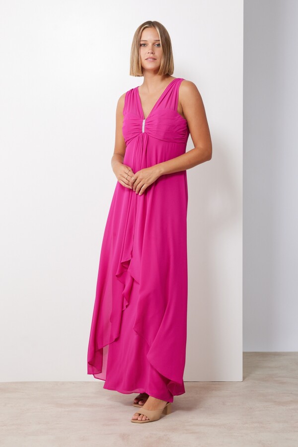 Vestido Maxi Colors FUCSIA